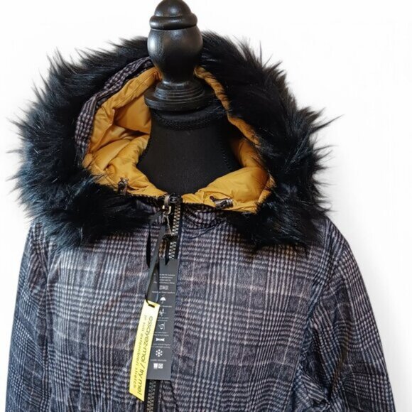 Nuage Womens Hooded Reversible Quilted Jacket–2-in-1 Style, Cozy Chic, Size 14 - Picture 5 of 9